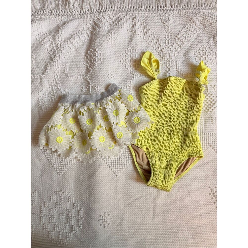 Shade Critters 18-24M Yellow Daisy Swim Set